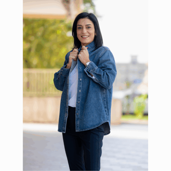 ETENSIVE – Camicia di Jeans over