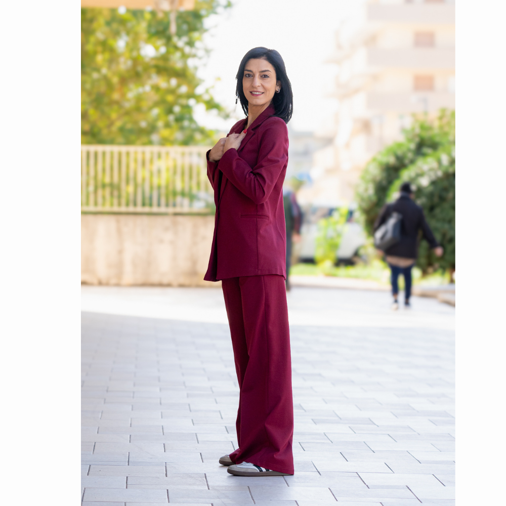BUCLE’ – PANTALONE A PALAZZO