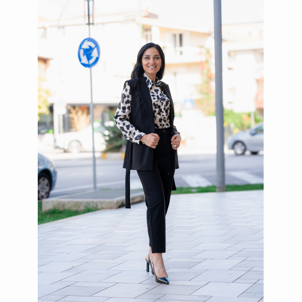 ERICA BELLUCCI –  PANTALONE CROPPED